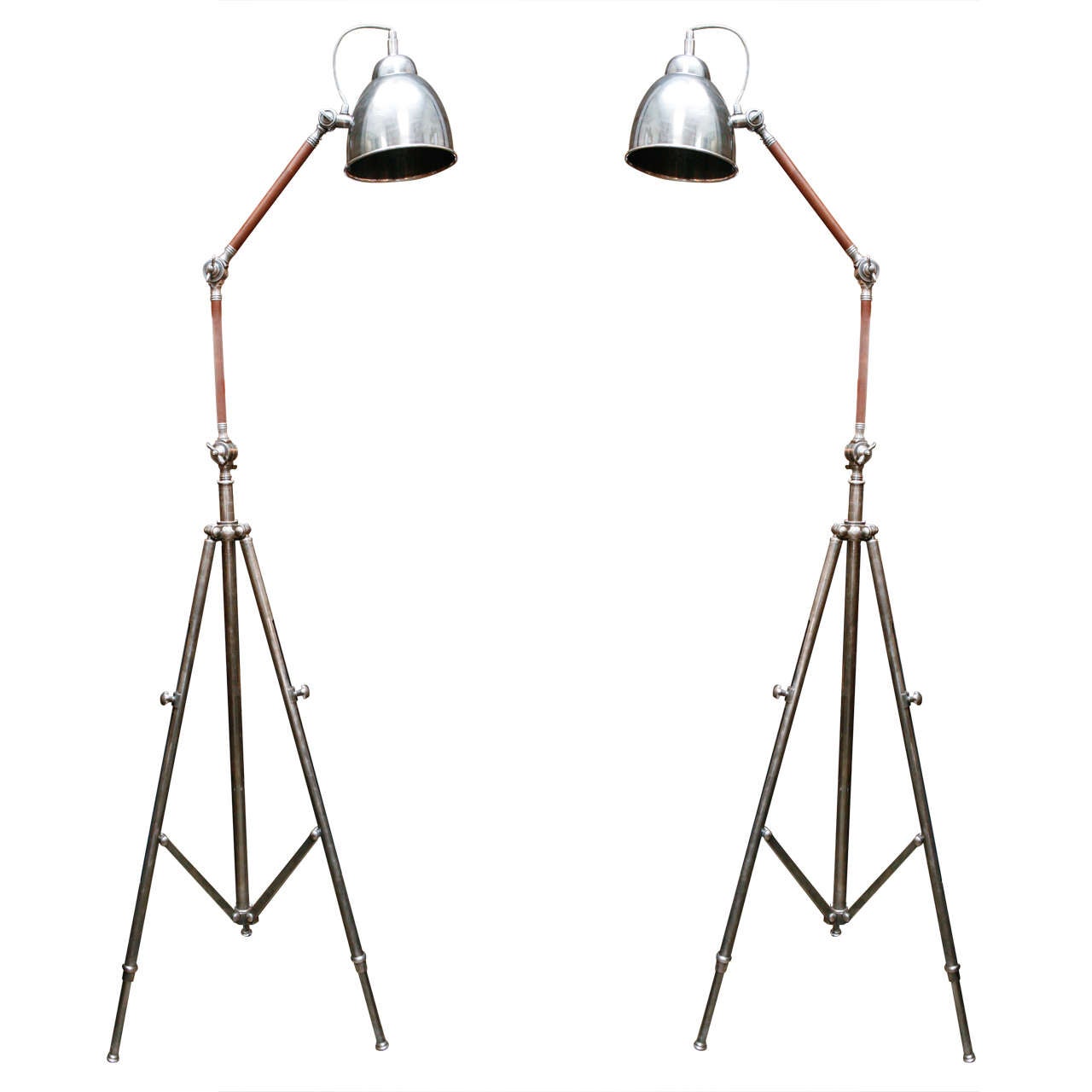 Adjustable Floor Lamp, Circa 1970