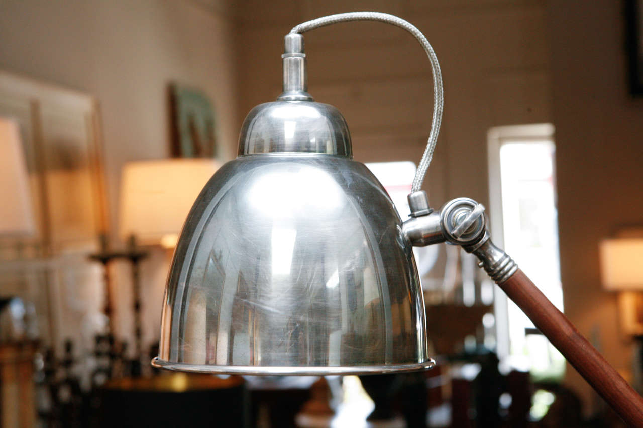 Mid-Century Modern Adjustable Floor Lamp, Circa 1970