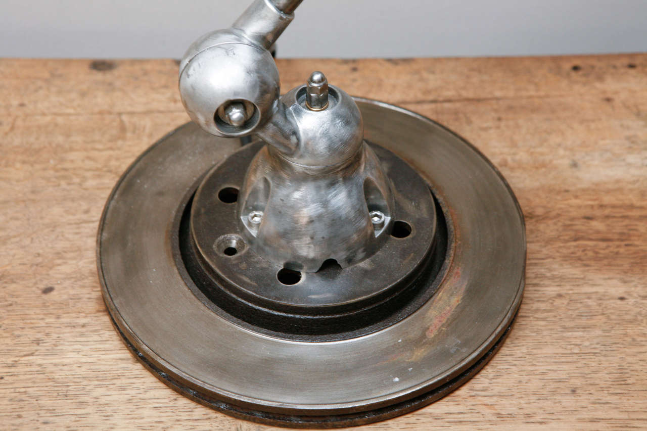 French Jielde Adjustable Lamp, circa 1950