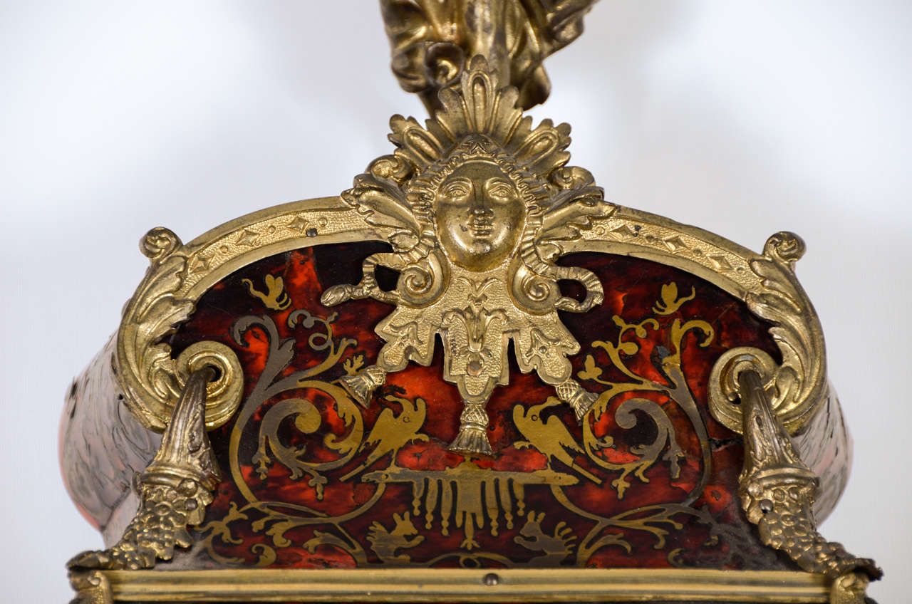 Wood A very impressive Louis XIV boulle Bracket Clock