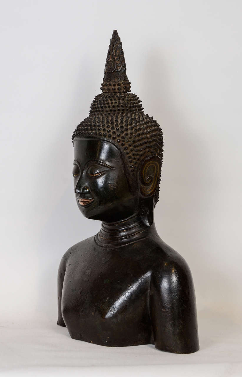 18th Century and Earlier A 17th century head of Buddha