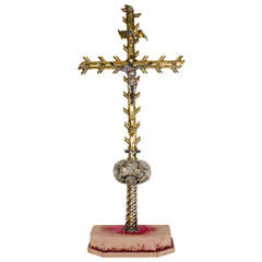 Processional Cross Silver 17th Century Spain