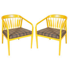 Pair of Cattail Lounge Chairs
