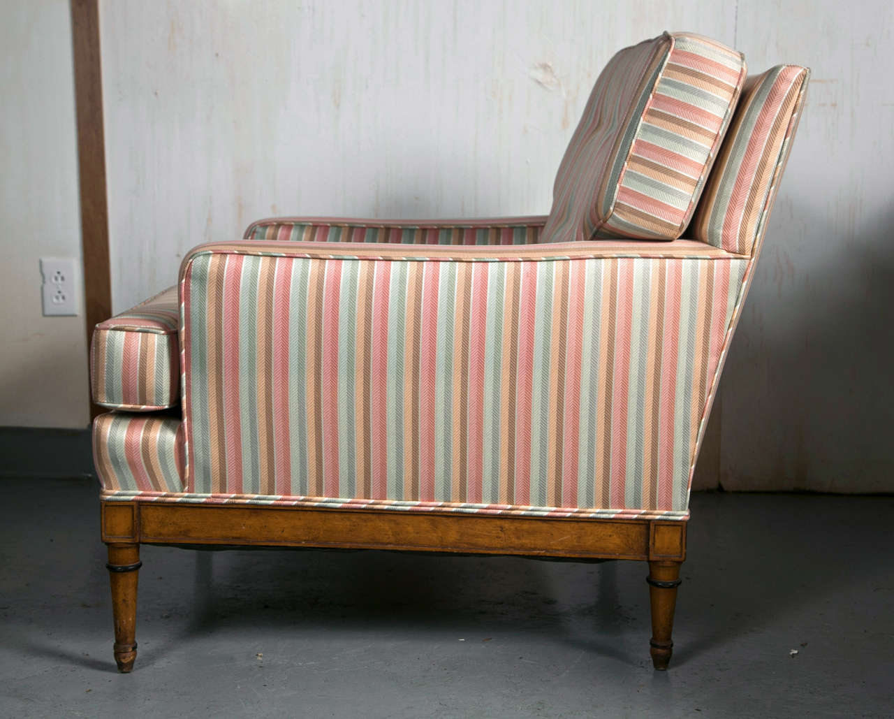 Fruitwood Lounge Chairs In Good Condition For Sale In Brooklyn, NY