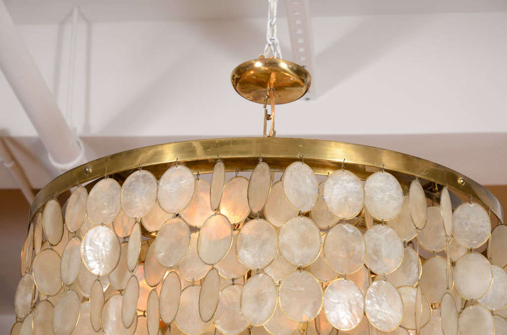 capezio shell chandelier