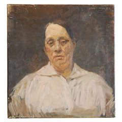 'the Artist's Wife' By Swedish Artist Carl V. Meyer , 1914