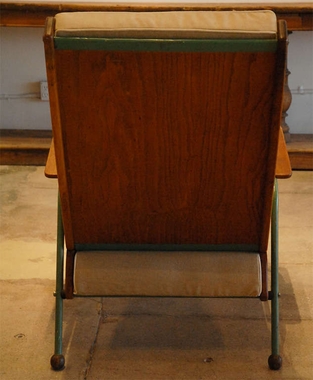 Jean Prouve Visiteur Lounge Chair , France 1942 2