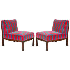 Pair Of Baker Slipper Chairs
