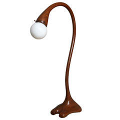 Art Studio Wood Floor Lamp