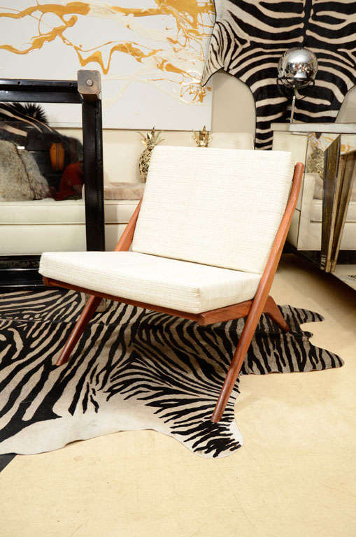Pair of Lounge Chairs by Dux, Sweden