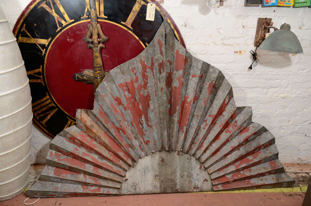 South American Pleated Architectural Tin