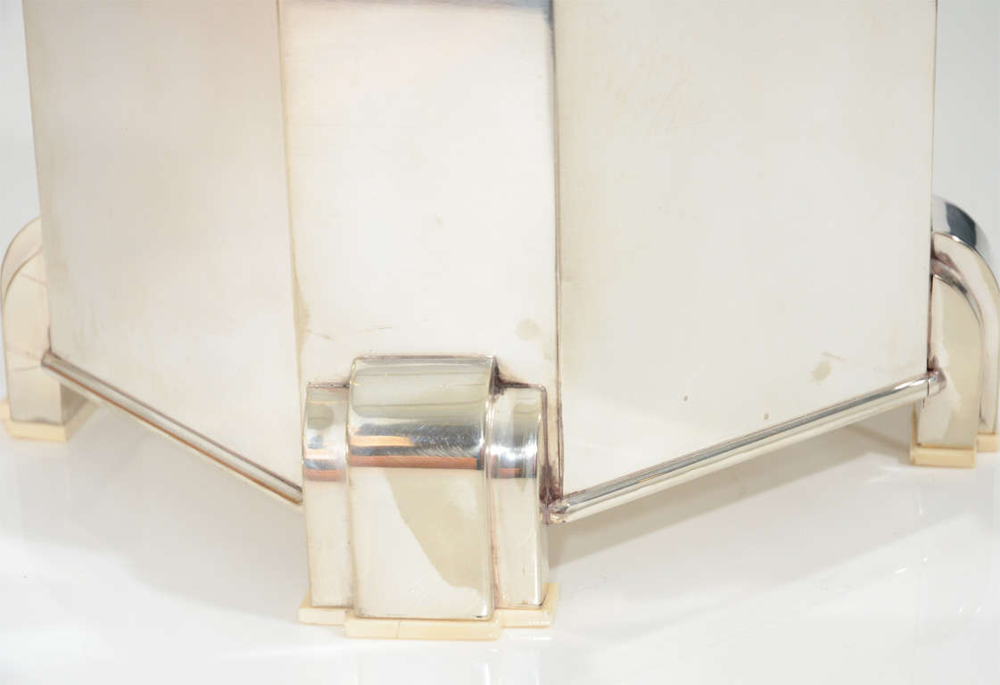 Silver Ice Bucket by Maison Cardeilhac