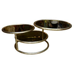 1970's Three ring circle table.