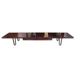 Vintage Coffee Table / Long Bench by Dunbar