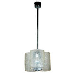 Modernist Italian Three Light Chandelier 1