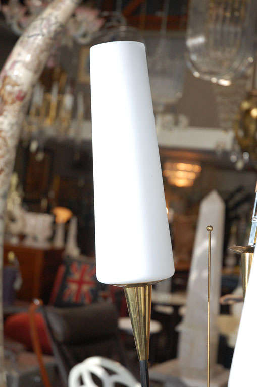 Italian Mid Century 4 Light Floor Lamp 2