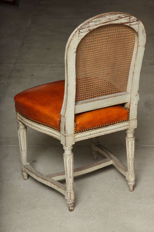 A Pair Of Louis XVI Style Side Chairs 2