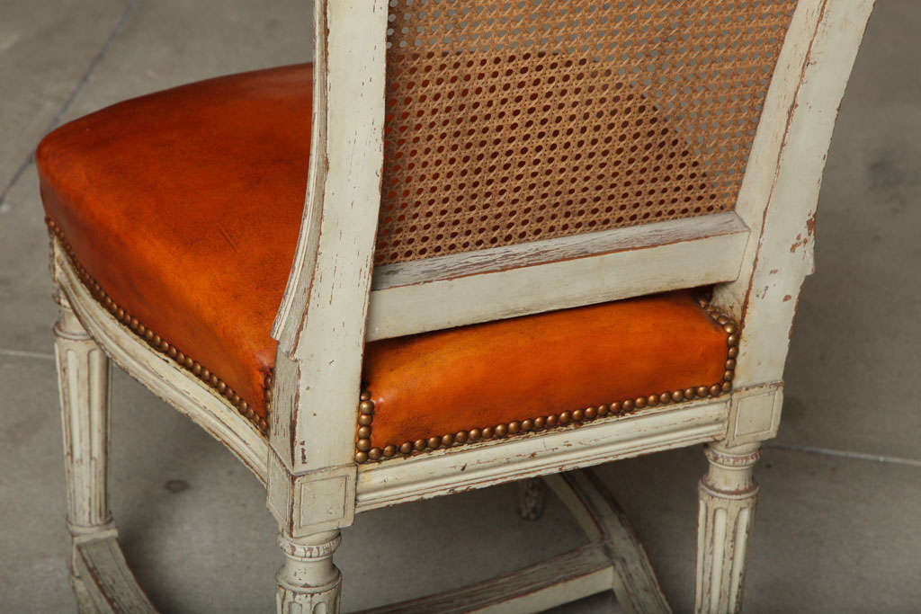 A Pair Of Louis XVI Style Side Chairs 3