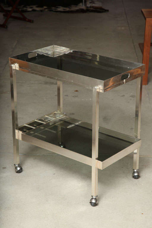 christofle bar cart