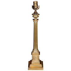 A Bronze Table Lamp A Bronze Table Lamp