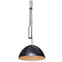 A 1930's Modernist German Counter Balance Ceiling Fixture 2