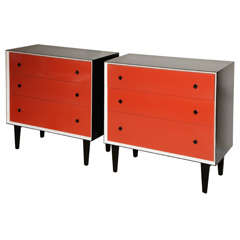 Mid Century Lacquered Chest