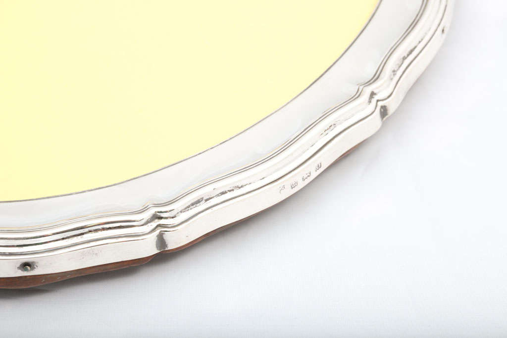 Sterling Silver Oval Picture Frame 1