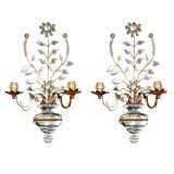 Pair of Bagues Style Wall Sconces