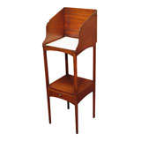 English Colonial Mahogany Drinks Stand