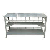 French Lyonnais Painted Iron Chef's Table