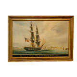Ship Portrait of the American Privateer "Grand Turk" of Salem