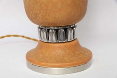 French Art Deco Ceramic Table Lamp