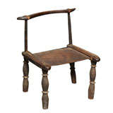 Small hand-carved chair from Mali