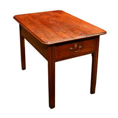 English, George III. mahogany side table