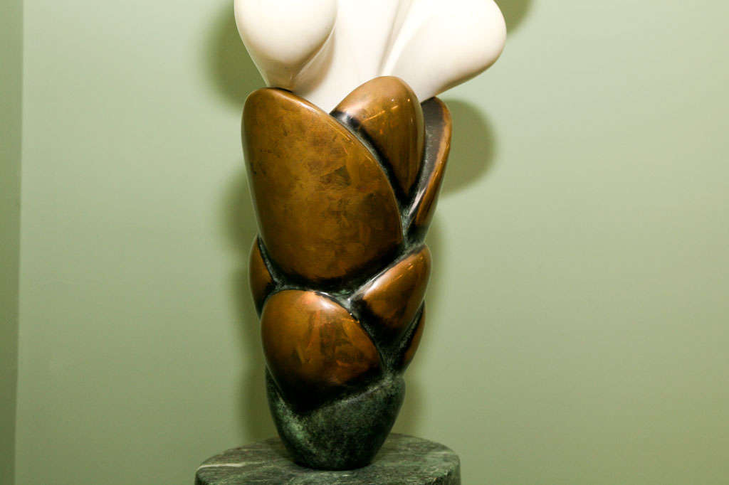 Marble Sculpture by Miklos Sebek 1