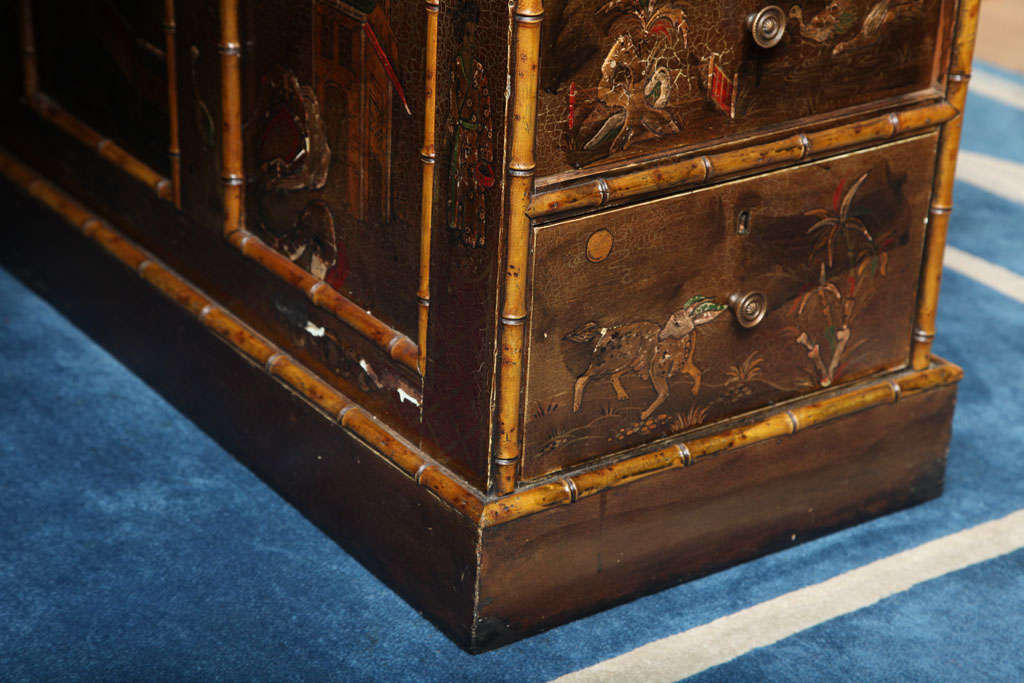 An English Regency Period Double Pedestal Partners Desk 6