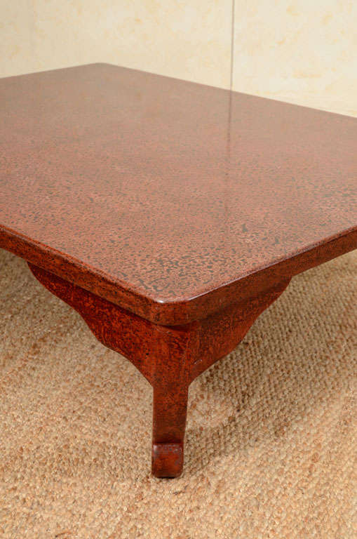 Japanese Meiji Wakasa Lacquered Low Table 4