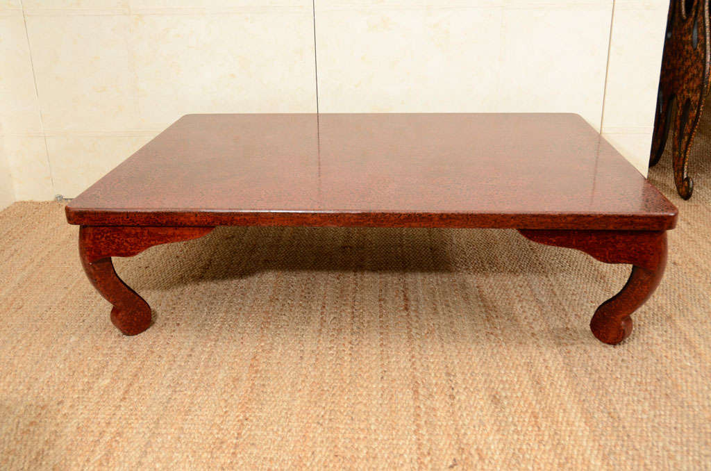 Japanese Meiji Wakasa Lacquered Low Table 6