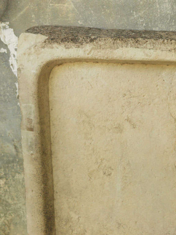 Hand-Carved Exceptional 18th Century Stone Sink For Sale