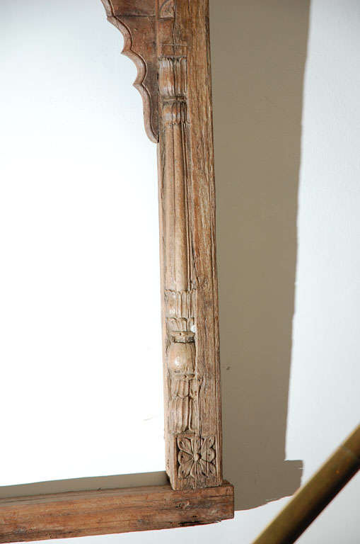 19th Century South Indian Architectural Arched Carved Frame 2