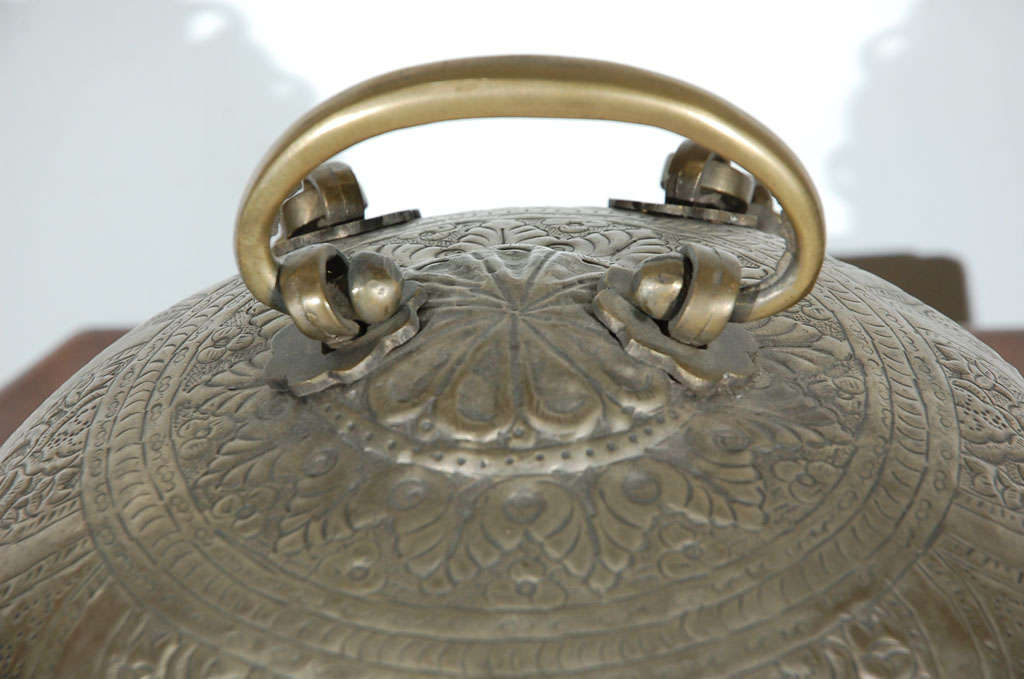 Turkish Brass Box with Lid 1