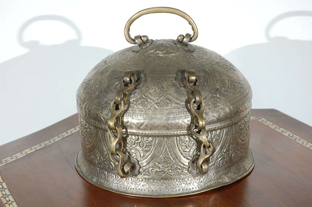 Turkish Brass Box with Lid 5