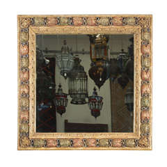 Moorish Style Hand-Carved Italian Mirror 6