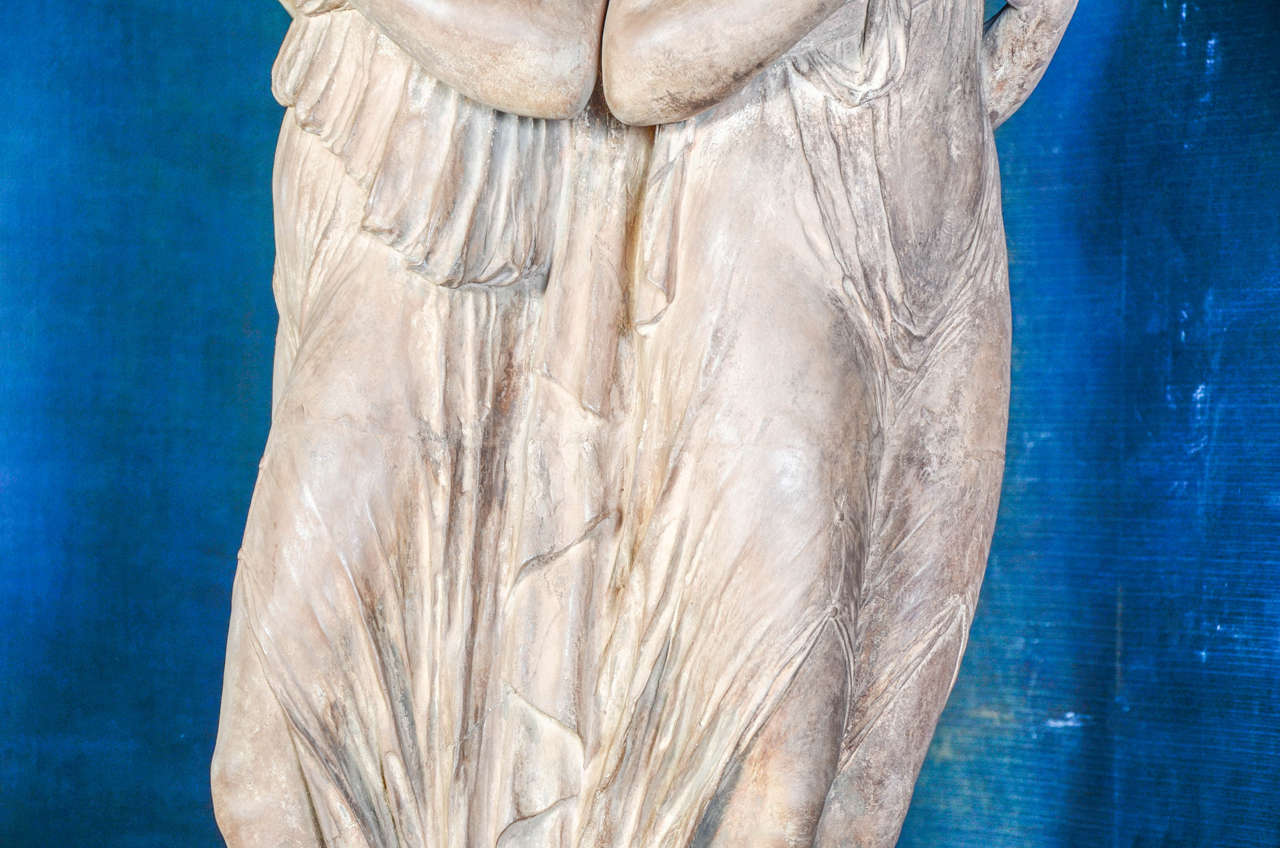 Terra Cotta Study of Three Graces, France 19th Century For Sale 2