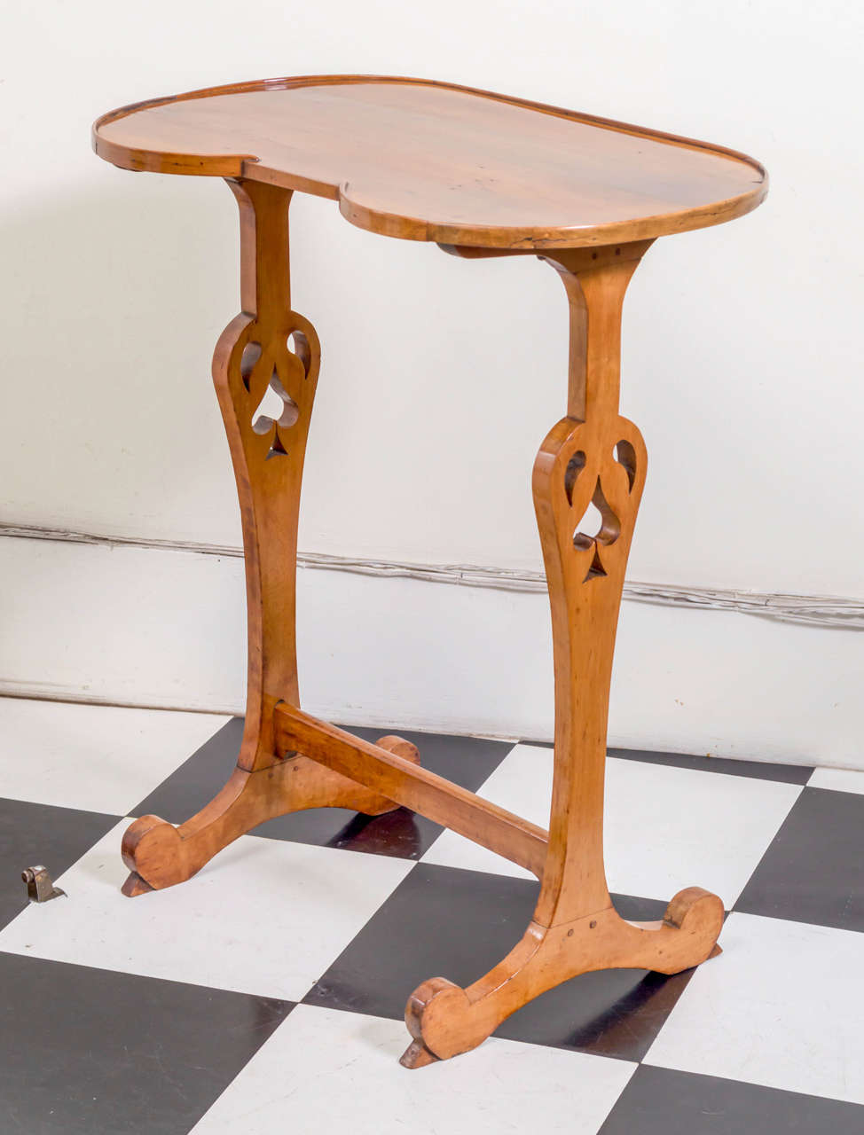 19th Century French Kidney Form Side Table 1