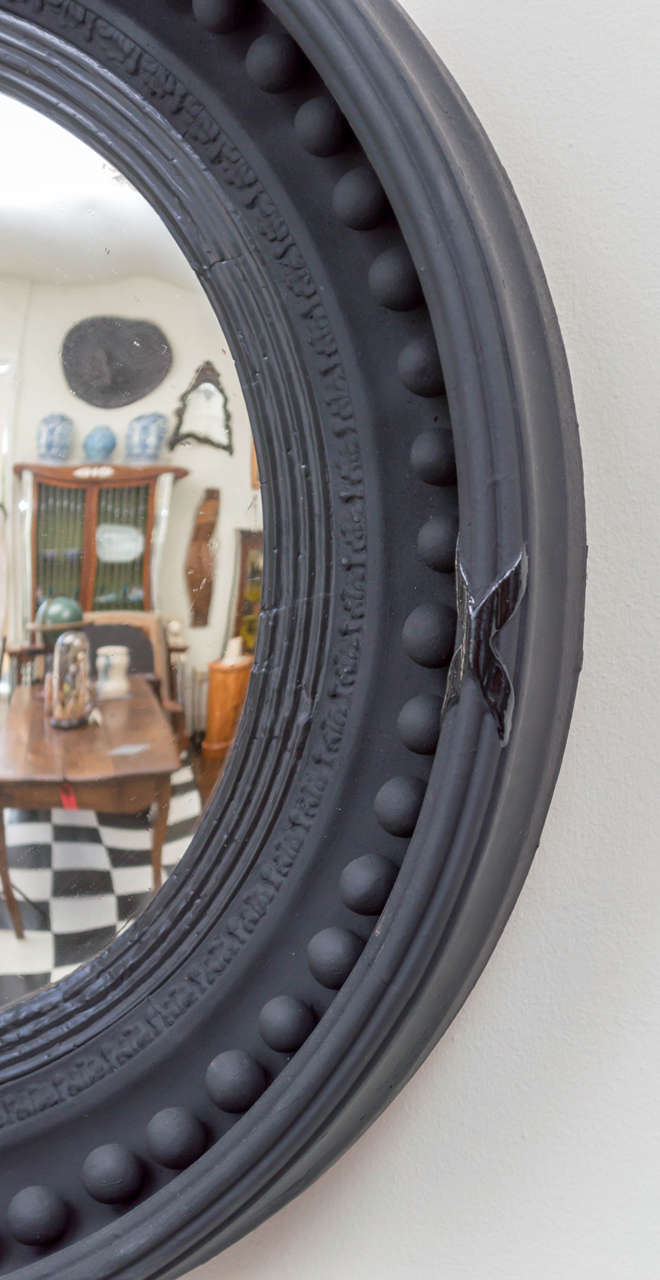 English Regency Bull's-Eye Mirror In Good Condition In San Francisco, CA