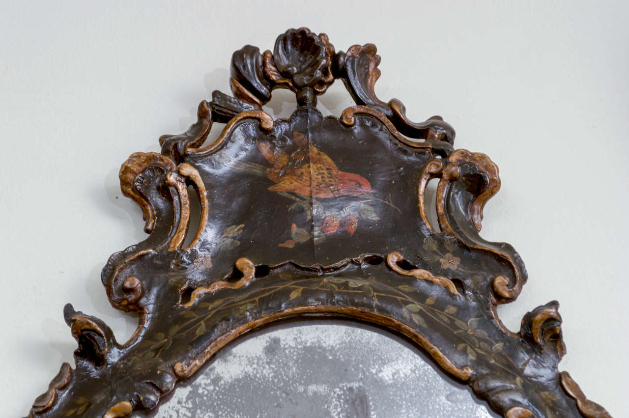 Venezianischer Spiegel aus dem 18. Jahrhundert (Rokoko) im Angebot
