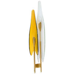 1956 Italian Single Wall Light by Max Ingrand "Dahlia" for Fontana Arte