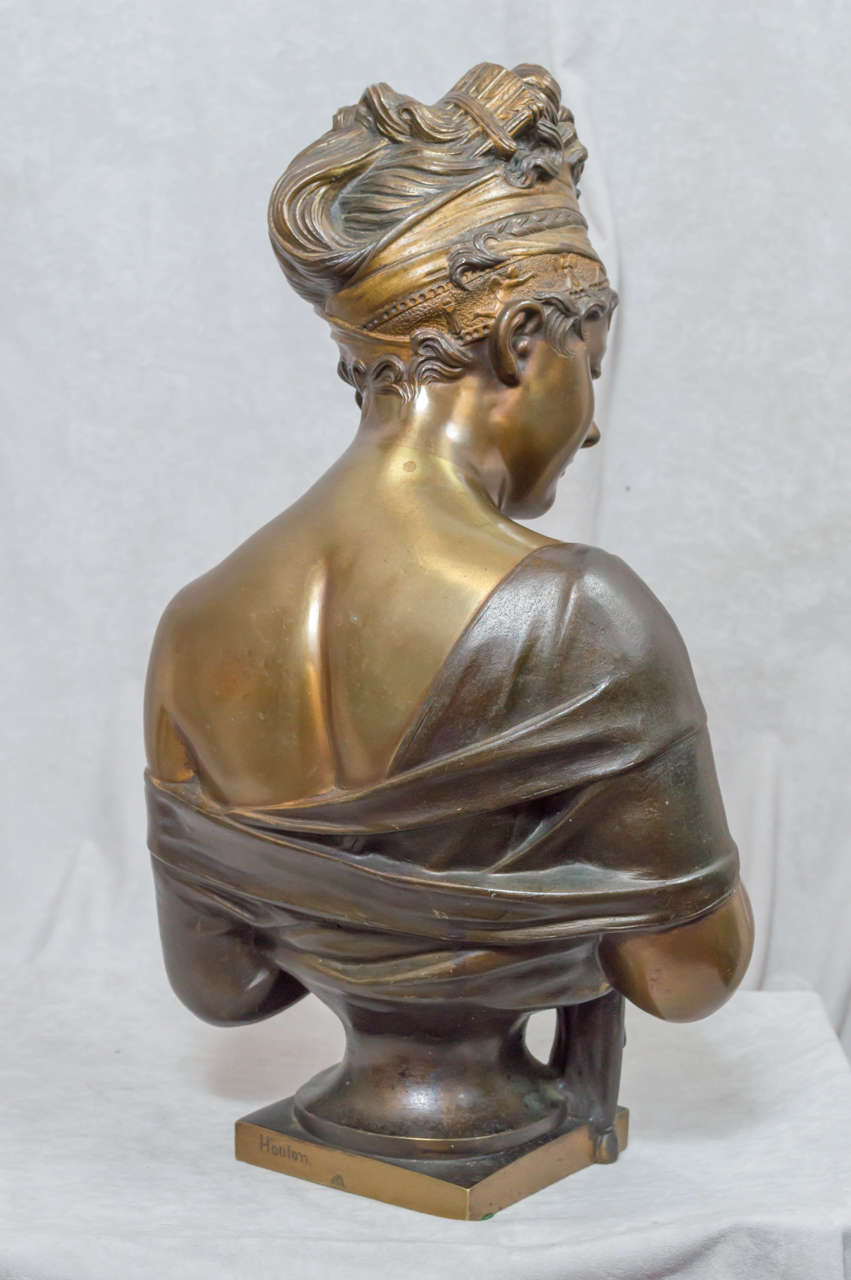 Bronze Bust of a Beauty 2