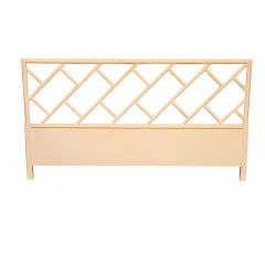 A Faux Bamboo Chinese Chippendale Style Headboard